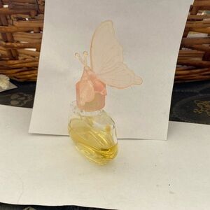 Vintage 1985 Delegar forget me not perfume bottle